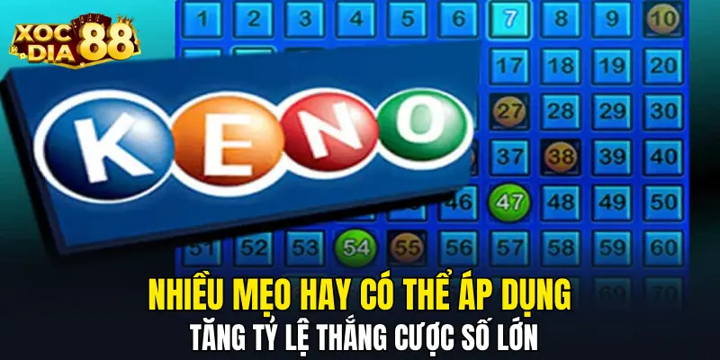 Nhiều mẹo hay có thể áp dụng tăng tỷ lệ thắng cược số lớn Nhiều mẹo hay có thể áp dụng tăng tỷ lệ thắng cược số lớn